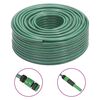 vidaXL Tuyau d'arrosage avec jeu de raccords vert 0,5" 100 m PVC