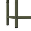 vidaXL Portant de bois chauffage vert olive 34x25x70 cm