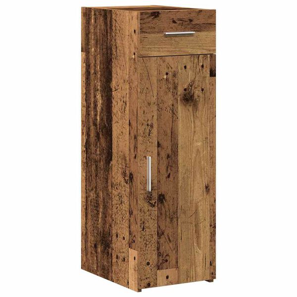 vidaXL Buffet avec tiroir Bois ancien 30 x 42,5 x 93 cm
