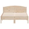 vidaXL Cadre de lit sans matelas 120x190 cm bois de pin massif