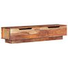 vidaXL Meuble TV 145x30x30 cm Bois massif