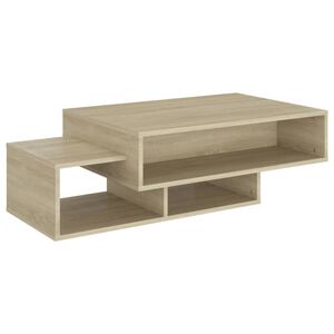 vidaXL Table basse Ch&ecirc;ne sonoma 105x55x32 cm Bois d&rsquo;ing&eacute;nierie