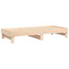 vidaXL Lit coulissant sans matelas 2x(80x200) cm Bois de pin massif