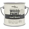 vidaXL Peinture pour bois Blanc 16,5 x 16,5 x 15,9 cm