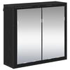 vidaXL &Eacute;tag&egrave;re Murale Ch&ecirc;ne noir 65 x 20 x 60 cm