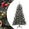 vidaXL Sapin de No&euml;l artificiel Vert 150 cm PVC, plastique et acier