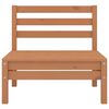 vidaXL Salon de jardin 4 pcs Bois de pin massif Marron miel