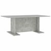 vidaXL Table basse gris b&eacute;ton 103,5x60x40 cm bois d'ing&eacute;nierie