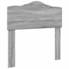 vidaXL T&ecirc;te de lit Gris Sonoma Bois d'ing&eacute;nierie
