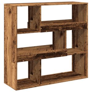 vidaXL Biblioth&egrave;que/S&eacute;parateur de pi&egrave;ce vieux bois 100x33x94,5 cm