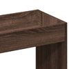vidaXL Buffet haut ch&ecirc;ne marron 63x33x140 cm bois d'ing&eacute;nierie