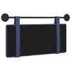 vidaXL T&ecirc;te de lit suspendue Bleu police 90 x 55 x 5 cm Velours
