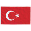 vidaXL Drapeau Turquie 90x150 cm