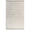 vidaXL Tapis Kilim Coton 120 x 180 cm avec motif Taupe