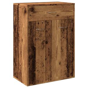 vidaXL Armoire &agrave; chaussures vieux bois 60x35x84 cm bois d'ing&eacute;nierie