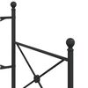 vidaXL Lit de jour avec gigogne sans matelas 80x200 cm acier
