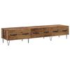 vidaXL Meuble TV 150 x 36 x 30 cm Bois ancien Bois d'ing&eacute;nierie