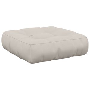 vidaXL Coussin de si&egrave;ge 1 pi&egrave;ce VIANEN 100 % polyester Blanc