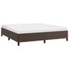 vidaXL Cadre de lit sans matelas marron 180x200 cm similicuir