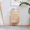 vidaXL Porte d'armoire &agrave; persiennes 39,5x29,5 cm bois de pin massif