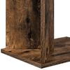 vidaXL Table d'appoint Ch&ecirc;ne fum&eacute; 35 x 25 x 50 cm Bois d'ing&eacute;nierie