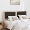 vidaXL T&ecirc;te de lit Autre Marron 140 cm Bois massif en pin