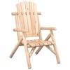 vidaXL Chaise de jardin 68x86x103 cm bois massif d'&eacute;pic&eacute;a