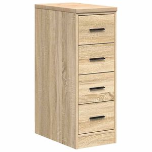 vidaXL Armoire de rangement de garage ch&ecirc;ne sonoma 30x51x85cm bois pin