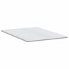 vidaXL Surmatelas Blanc 160 x 200 cm Tissu en Tricot
