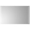 vidaXL Miroir de salle de bain &agrave; LED 50x80 cm