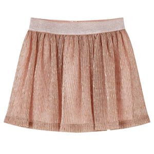Jupe avec paillettes pour enfants rose p&acirc;le 92