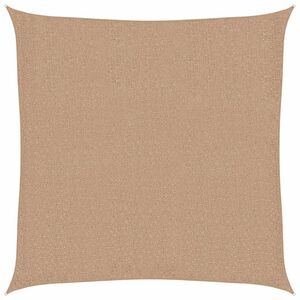 vidaXL Voile d'ombrage 160 g/m&sup2; Taupe 2x2 m PEHD