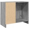 vidaXL Armoire d'&eacute;vier sonoma gris 63x29x55 cm bois d'ing&eacute;nierie