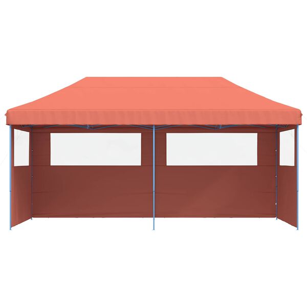 vidaXL Tente de f&ecirc;te Terre cuite 292 x 580 x 315 cm Tissu Oxford