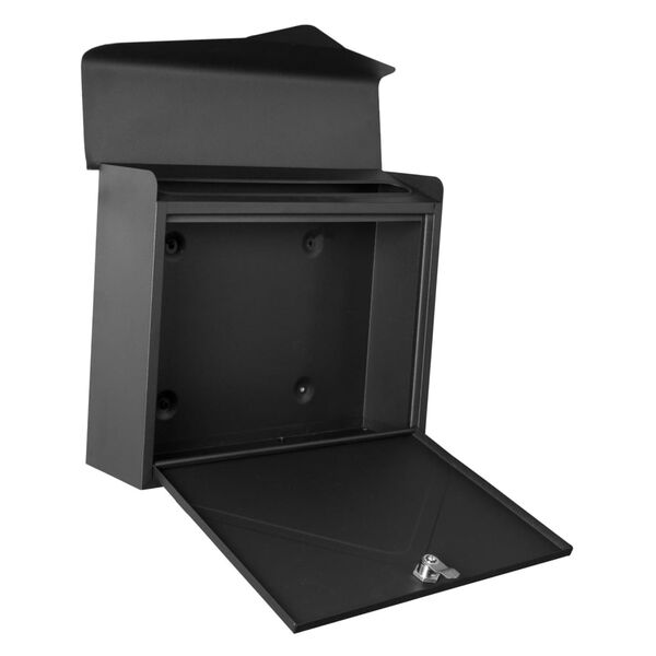 Perel Bo&icirc;te aux lettres Verona Noir mat