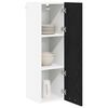 vidaXL Armoire suspendue Ch&ecirc;ne noir 30 x 31 x 100 cm Bois d'ing&eacute;nierie