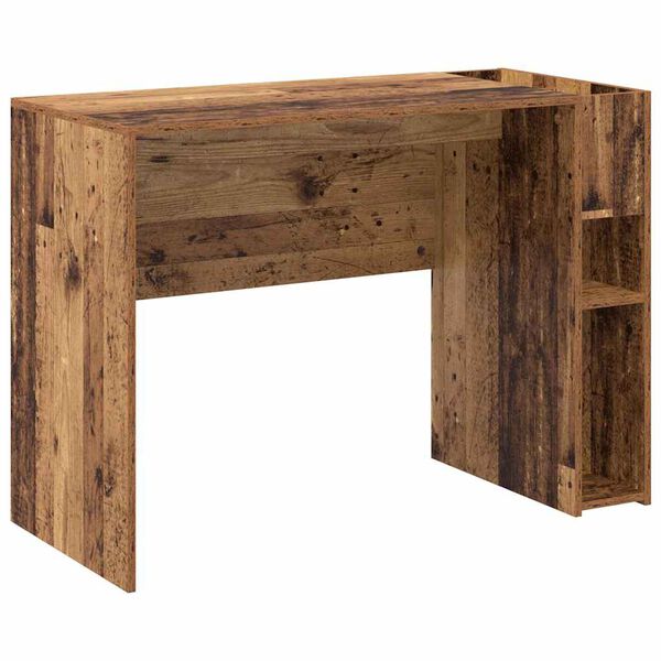 vidaXL Bureau Bois ancien 109 x 50 x 78 cm Bois d'ing&eacute;nierie