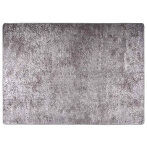 vidaXL Tapis lavable 120x180 cm gris