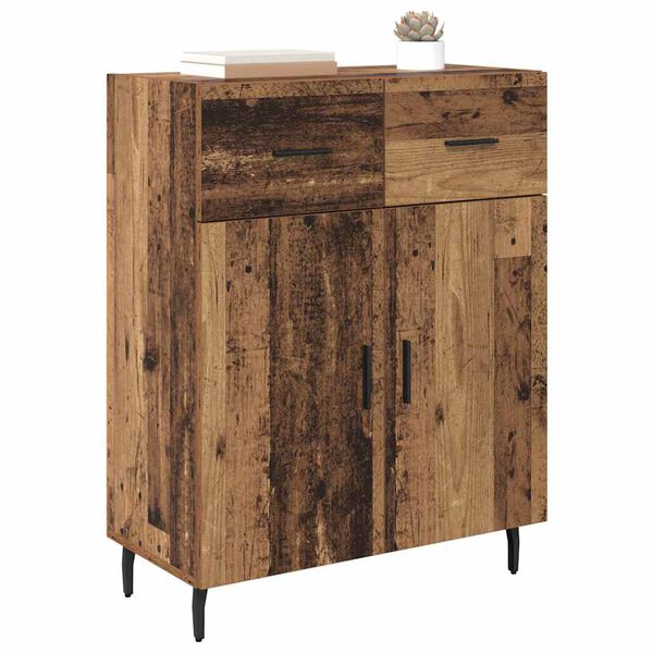 vidaXL Buffet Bois Ancien 69,5 x 34 x 90 cm Bois d'ing&eacute;nierie