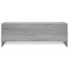 vidaXL Garde-robe Sonoma gris 100x32,5x35 cm Bois d'ing&eacute;nierie