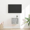 vidaXL Meuble TV mural Gris Sonoma 60 x 31 x 29.5 cm Bois d'ing&eacute;nierie