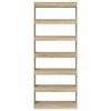vidaXL Biblioth&egrave;que Ch&ecirc;ne Sonoma 80 x 30 x 198 cm Bois d'ing&eacute;nierie