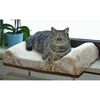 Kerbl Lit de rebord de fen&ecirc;tre pour chats Beige 36 x 56 cm 82656