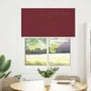 vidaXL Store pliss&eacute; rouge bordeaux 105x150 cm largeur du tissu 104,4cm
