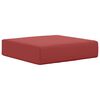 vidaXL Coussin de Si&egrave;ge d'Ext&eacute;rieur Bordeaux 40 x 40 x 8 cm