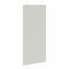 vidaXL Store pliss&eacute; gris clair 95x200 cm largeur du tissu 94,4 cm