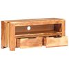 vidaXL Meuble TV 90x30x40 cm Bois d'acacia solide