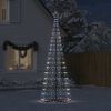 vidaXL Sapin de Noël à LED 550 LED colorées 300 cm