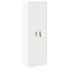 vidaXL Armoire de rangement Blanc 60 x 40 x 180 cm Acier
