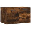 vidaXL Armoire murale Ch&ecirc;ne fum&eacute; 60x36,5x35 cm Bois d'ing&eacute;nierie